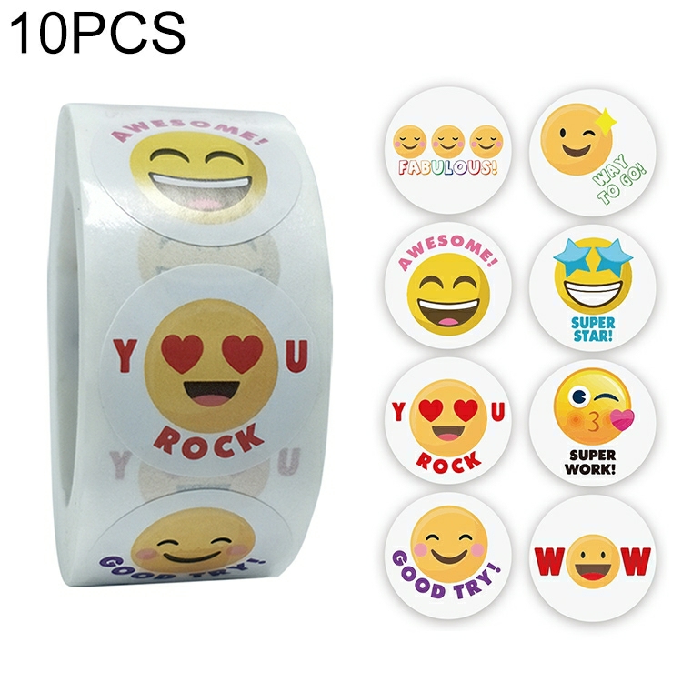 10 Pcs Reward Sticker Children Toy Decoration Label, Size: 2.5Cm / 1Inch 2.5Cm / 1Inch A-62  |  Tapes & Adhesives Tapes & Adhesives A-60