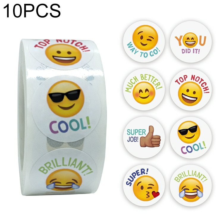 10 Pcs Reward Sticker Children Toy Decoration Label, Size: 2.5Cm / 1Inch 2.5Cm / 1Inch A-63  |  Tapes & Adhesives Tapes & Adhesives A-60