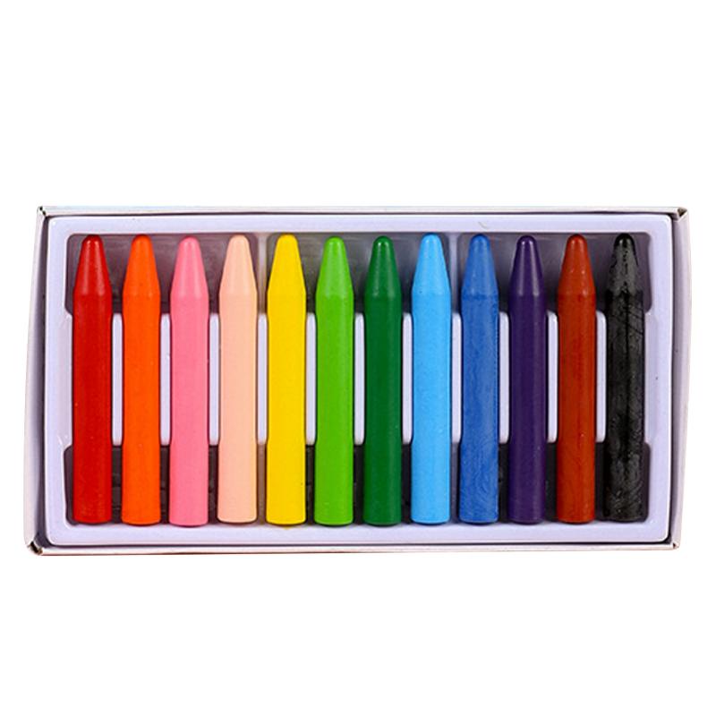 12/18/24 Colors Children’s Washable Plastic Crayons Professional Painting Supplies For Boys Girls 12 Colors  |  Art & Crafts Art & Crafts 12 Colors