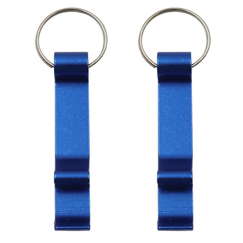 1/2Pcs Colorful Metal Opener Key Chain Portable Multipurpose Keychain For Car Key Handbag Blue,2Pcs  |  General Supplies General Supplies 1PCS