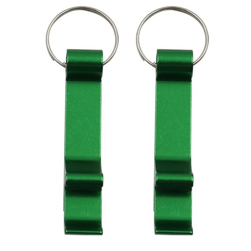 1/2Pcs Colorful Metal Opener Key Chain Portable Multipurpose Keychain For Car Key Handbag Green,2Pcs  |  General Supplies General Supplies 1PCS