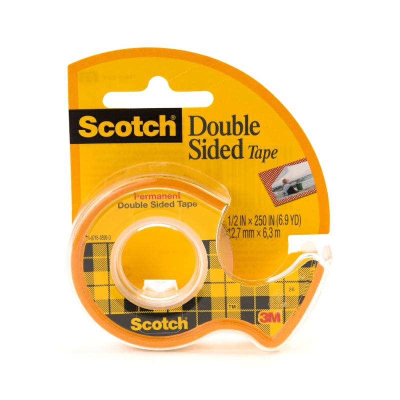 136 Double Sided Tape With Dispenser  |  Tapes & Adhesives Tapes & Adhesives Tapes & Adhesives