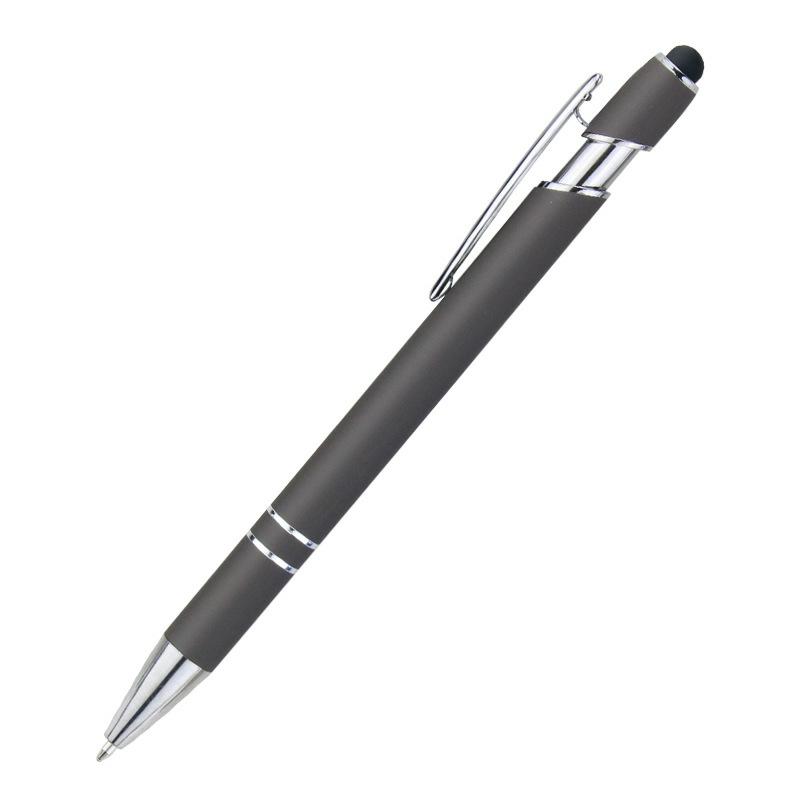 2-In-1 Business Ballpoint Pen Promotional Stylus Screen Ballpen 1.0Mm Writing Factory Delivery Metal Pen Color 02  |  Writing Instruments Writing Instruments Color 01