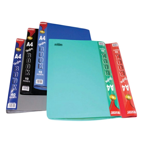 20 Pockets Display Book  |  Files & Folders Files & Folders Files & Folders