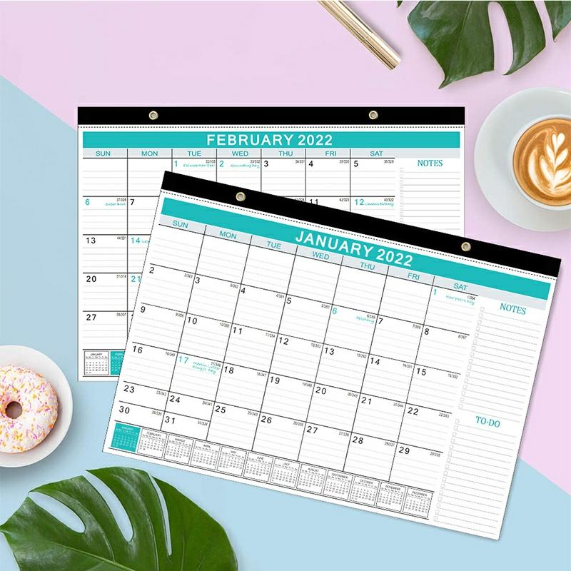 2022 Wall Calendar Count Down Planner With Schedule Memo Peel Off Monthly Hanging Calendar Jan. 2022 – Jun. 2023 New  |  Writing Material Writing Material Writing Material