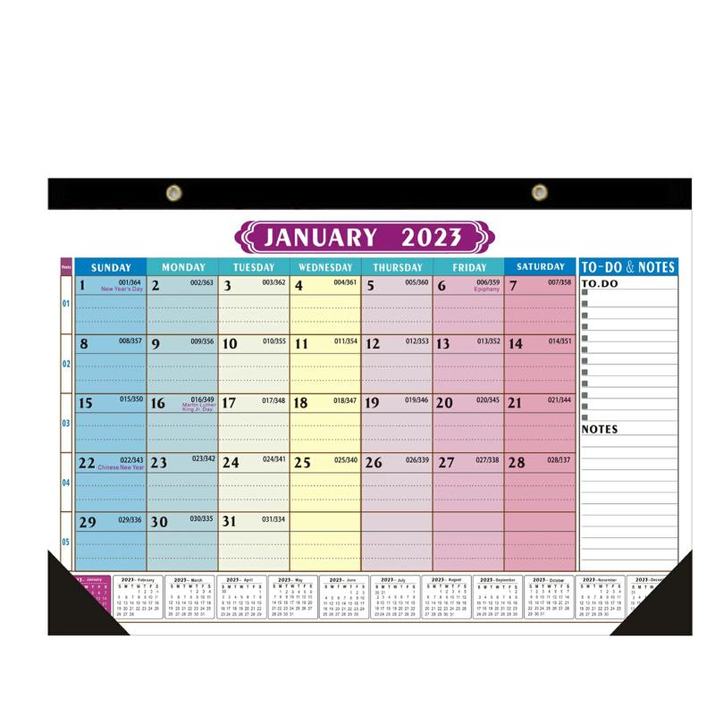 2023-2024 Desk & Wall Calendar English Desktop Calendar18 Months From Jan 2023 Through June2024 2023-Jan-2024-June,010  |  Writing Material Writing Material 010