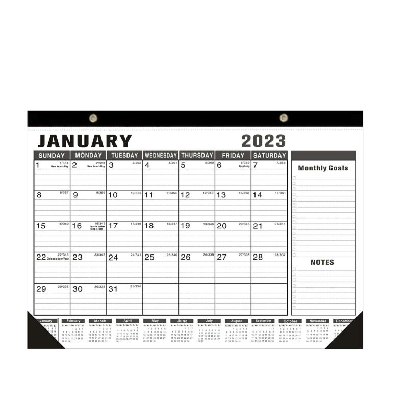 2023-2024 Desk & Wall Calendar English Desktop Calendar18 Months From Jan 2023 Through June2024 2023-Jan-2024-June,012  |  Writing Material Writing Material 010