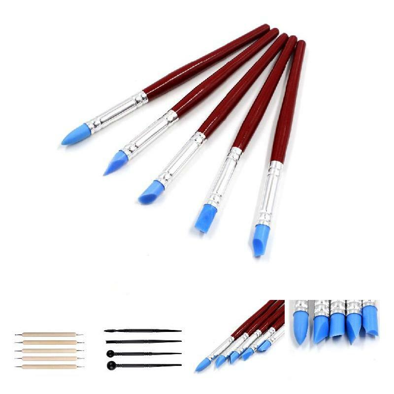 23 Pcs/Set Ball Stylus Dotting Tools Clay Pottery Modeling Carving Sculpture Tools Painting Kit  |  Art & Crafts Art & Crafts Art & Crafts