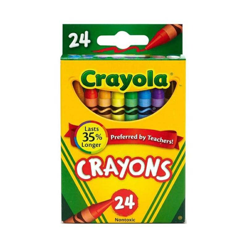 24 Ct. Crayons – Peggable  |  Writing Instruments Writing Instruments Writing Instruments