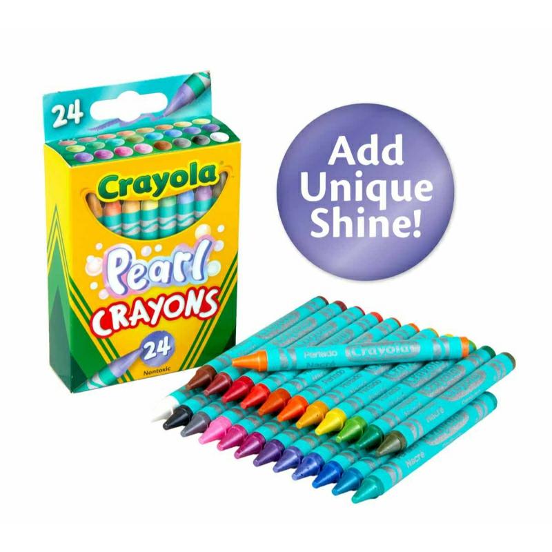 24 Ct. Pearl Crayons  |  Writing Instruments Writing Instruments Writing Instruments