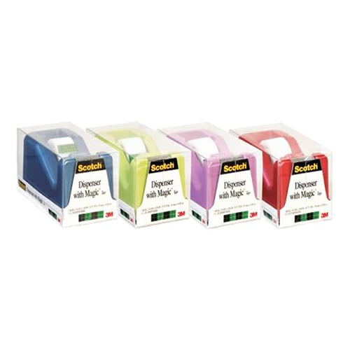 3M Scotch Mini Tape Dispenser Multicolor C-28S  |  Tapes & Adhesives Tapes & Adhesives Tapes & Adhesives