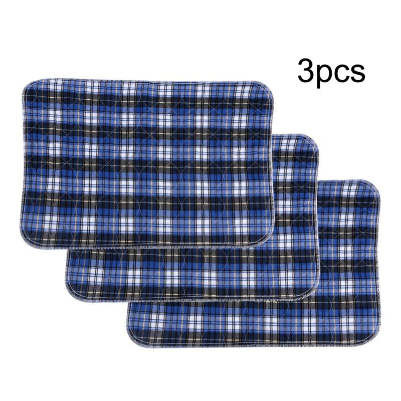 3Pcs Reusable Washable Pad An Absorbent Pad For Adults Incontinence Pad Blue Lattice 45  60  |  Tapes & Adhesives Tapes & Adhesives Tapes & Adhesives