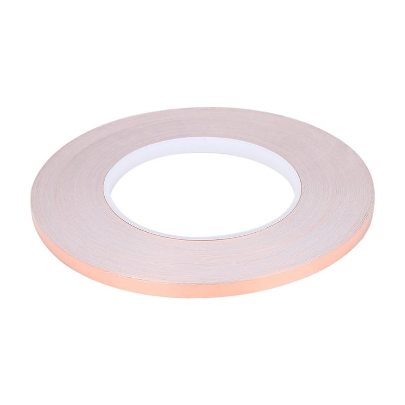 50M Highly Conductive Strong Adhesive Copper Shielding Foil Tape (0.6Cm)  |  Tapes & Adhesives Tapes & Adhesives Tapes & Adhesives