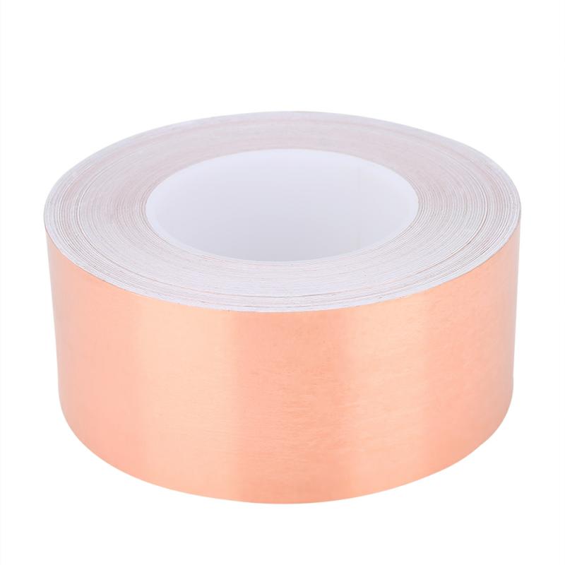 50M Highly Conductive Strong Adhesive Copper Shielding Foil Tape (6Cm)  |  Tapes & Adhesives Tapes & Adhesives Tapes & Adhesives