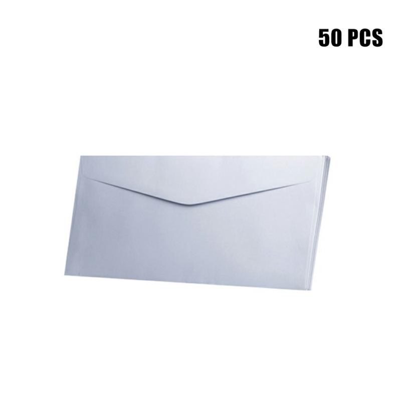 50Pcs Envelopes Upper/Side Opening Executive Business Daily White Envelopes Chinese Side Opening  |  General Supplies General Supplies Chinese Side Opening