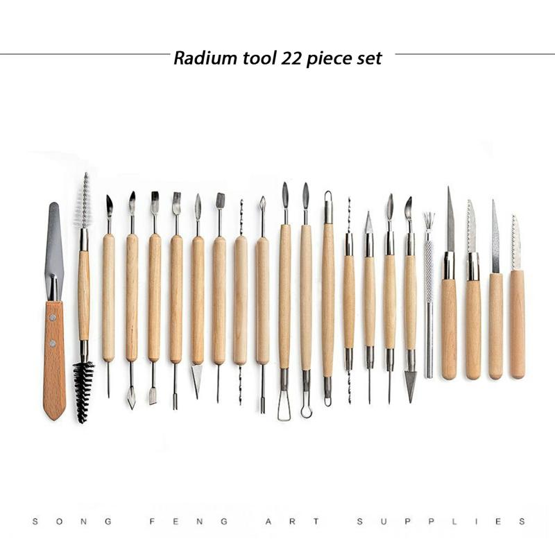 52Pcs Clay Tools Kit Portable Multipurpose Pottery Carving Painting Tools  |  Art & Crafts Art & Crafts Art & Crafts