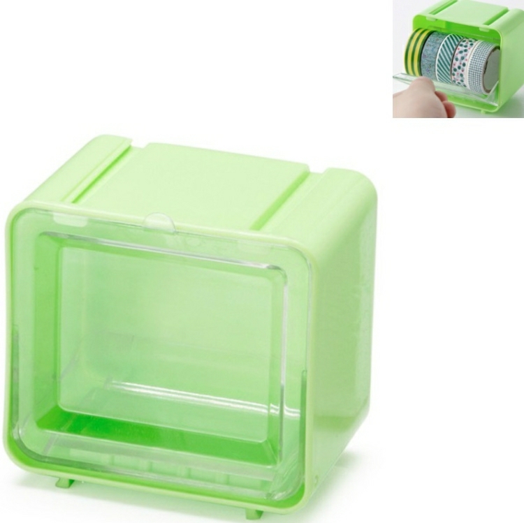 6 Pcs Tape Storage Box Cutter Desktop Stationery Storage Box(Green) Tape Storage Box  |  Boards & Easels Boards & Easels Boards & Easels