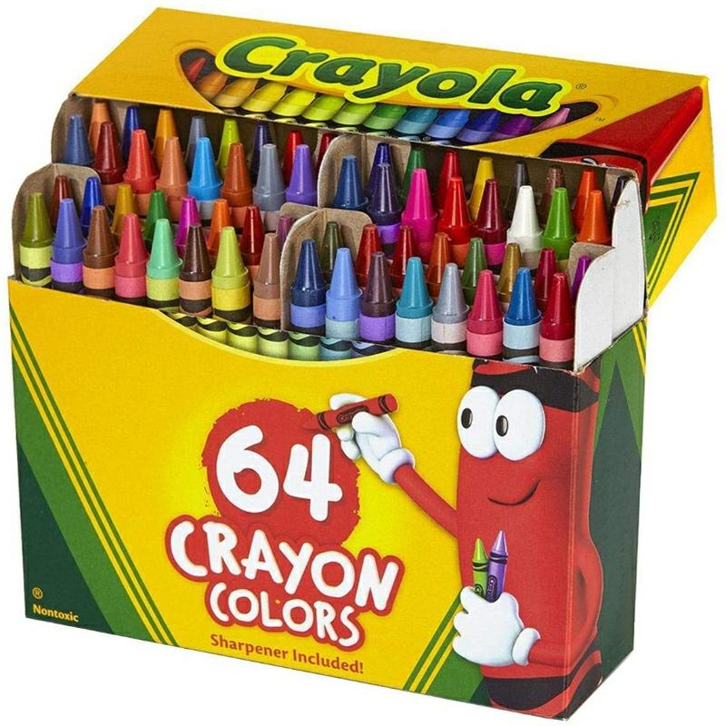 – 64 Ct. Crayons – Non-Peggable  |  Writing Instruments Writing Instruments Writing Instruments