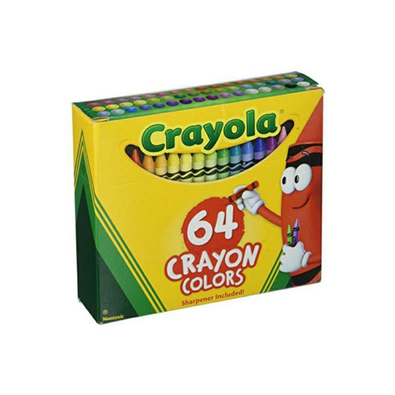 64 Pieces Crayons Colors Set Cry52 0064 Multicolor  |  Writing Instruments Writing Instruments Writing Instruments