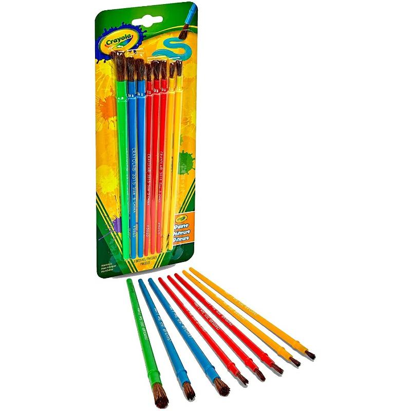 8 Ct. Art And Craft Brush Set – Blister Pack  |  Art & Crafts Art & Crafts Art & Crafts