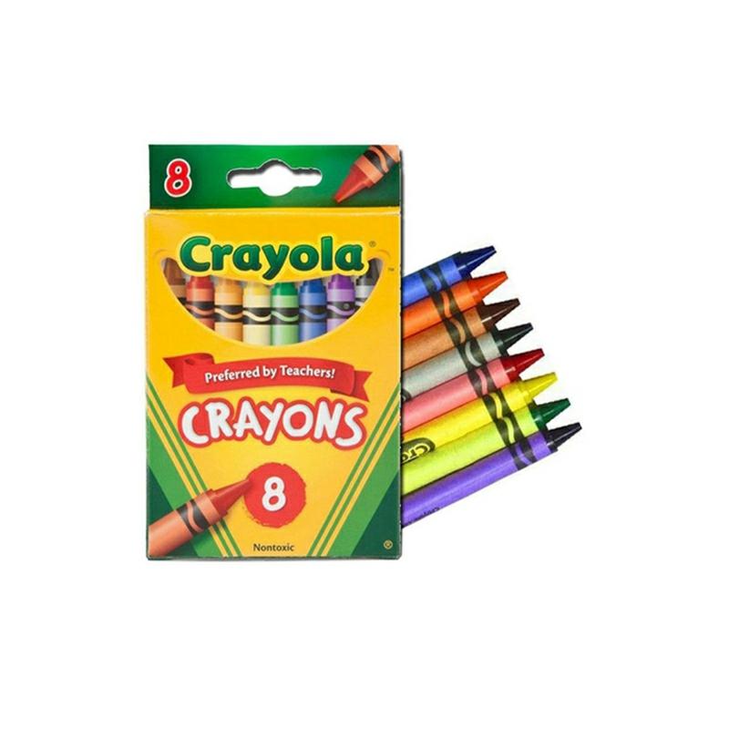 8 Piecess Wachsmalstifte Crayons  Multicolor  |  Writing Instruments Writing Instruments Writing Instruments