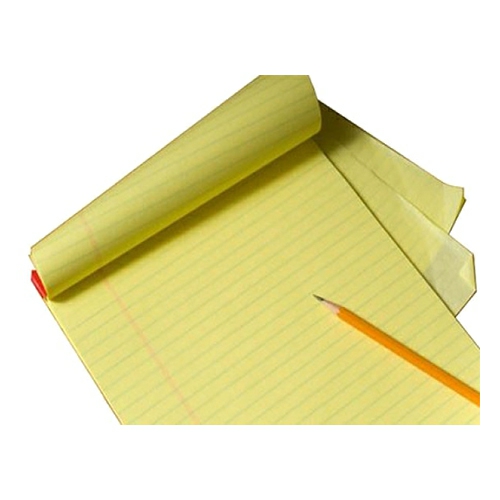 A4 Legal Memo Pad Yellow  |  Writing Material Writing Material Writing Material