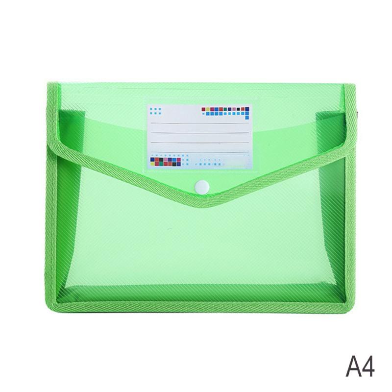 A4/A5 Three-Dimensional File Storage Bag Multifunctional Portable File Bag For School Work Home Green,A4  |  Files & Folders Files & Folders A4