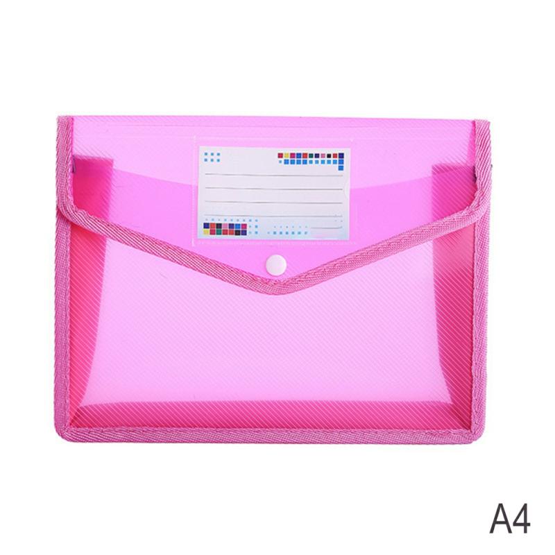 A4/A5 Three-Dimensional File Storage Bag Multifunctional Portable File Bag For School Work Home Pink,A4  |  Files & Folders Files & Folders A4