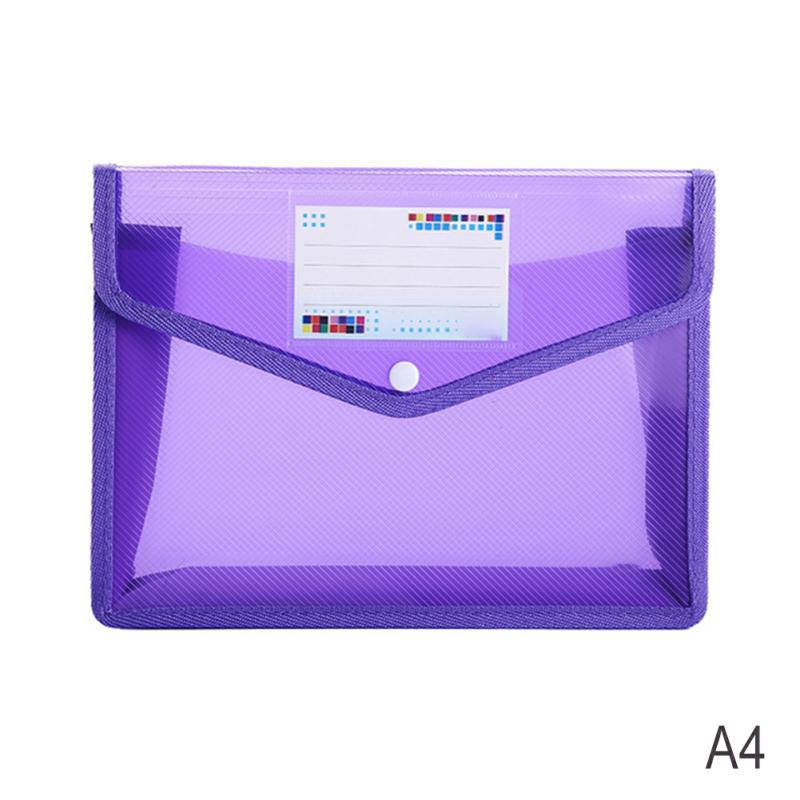 A4/A5 Three-Dimensional File Storage Bag Multifunctional Portable File Bag For School Work Home Purple,A4  |  Files & Folders Files & Folders A4