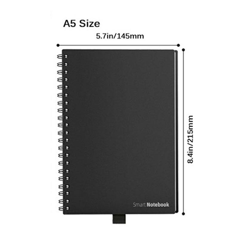 A5 / B5 Smart Reusable Erasable Notebook Paper Tear Resistance App Backup Two Sizes For Students Business A5  |  Writing Material Writing Material A5