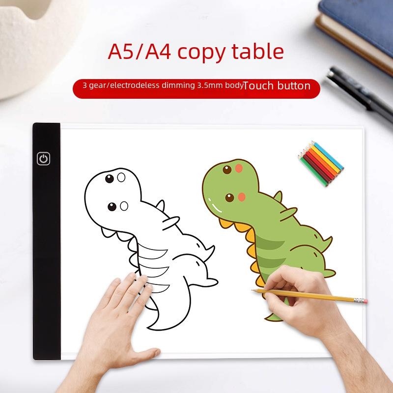 A5A4 Copy Table Led Animation Copy Table Drawing Board Led Luminous Sketch Board Calligraphy Practice Transparent Copy Board A5 Copy Station (Non-Dimmable And Non-Scaled) + Usb Data Line  |  Boards & Easels Boards & Easels A4 copy station (non-dimmable & non-scaled) + USB data line