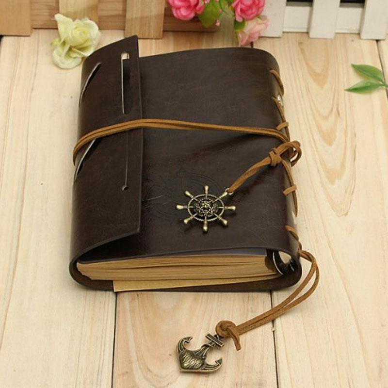 A6 Vintage Magic Key String Retro Leather Note Book Diary Notebook Leather Cover Blank Notebook Journal Diary  |  Writing Material Writing Material Writing Material