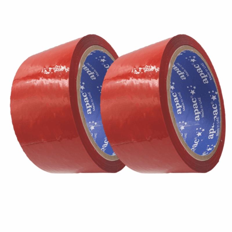 Adhesive Polypropylene Tape Red 50 Yards X 48 Mm X 36 Rolls- Heavy Duty Packing Tape  |  Tapes & Adhesives Tapes & Adhesives Tapes & Adhesives