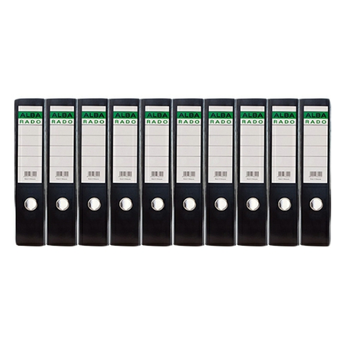 Alba Rado A4 Size Spine Label Board White A4 10-Piece  |  Files & Folders Files & Folders Files & Folders