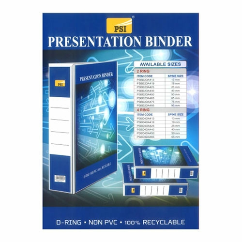 Alpha Presentation A4 Size Ring Binder 1 Inch  |  Files & Folders Files & Folders Files & Folders