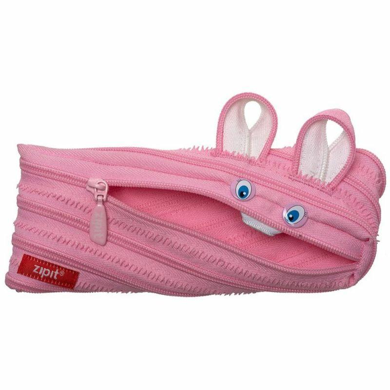 – Animals Pencil Case For Kids, Holds Up To 30 Pens, Machine Washable, Made Of One Long Zipper   Bunny  |  Writing Instruments Writing Instruments Writing Instruments