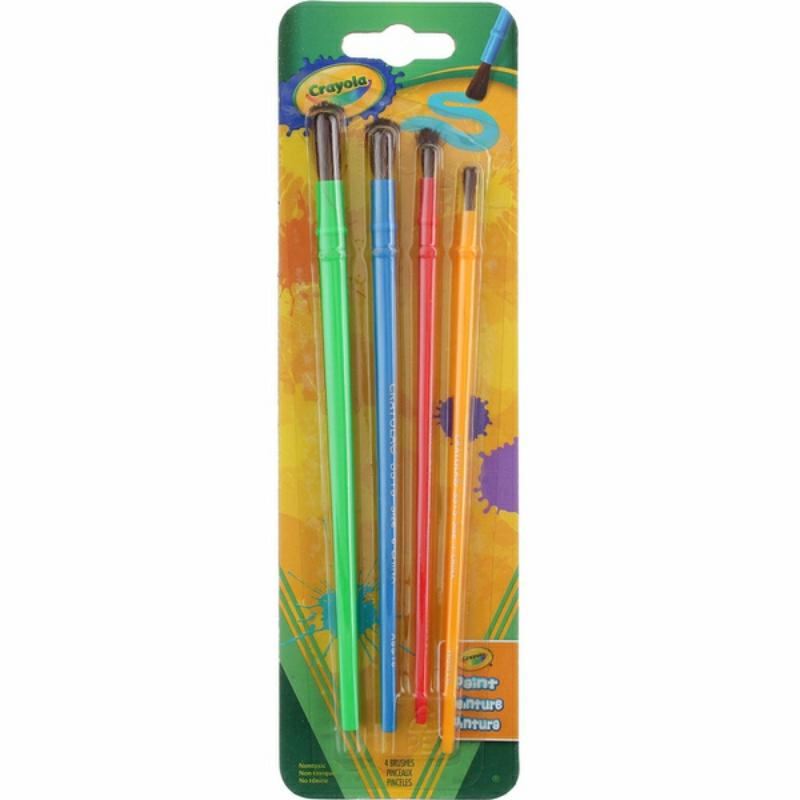 Art And Craft Brush Set 4 Ct.  |  Art & Crafts Art & Crafts Art & Crafts