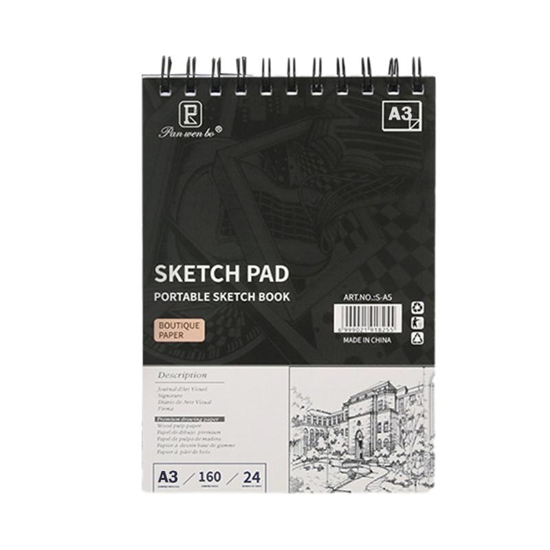 Art Students Sketch Pads Smoothing Texture Non-Burr Sketch Notebook A3  |  Writing Material Writing Material A3