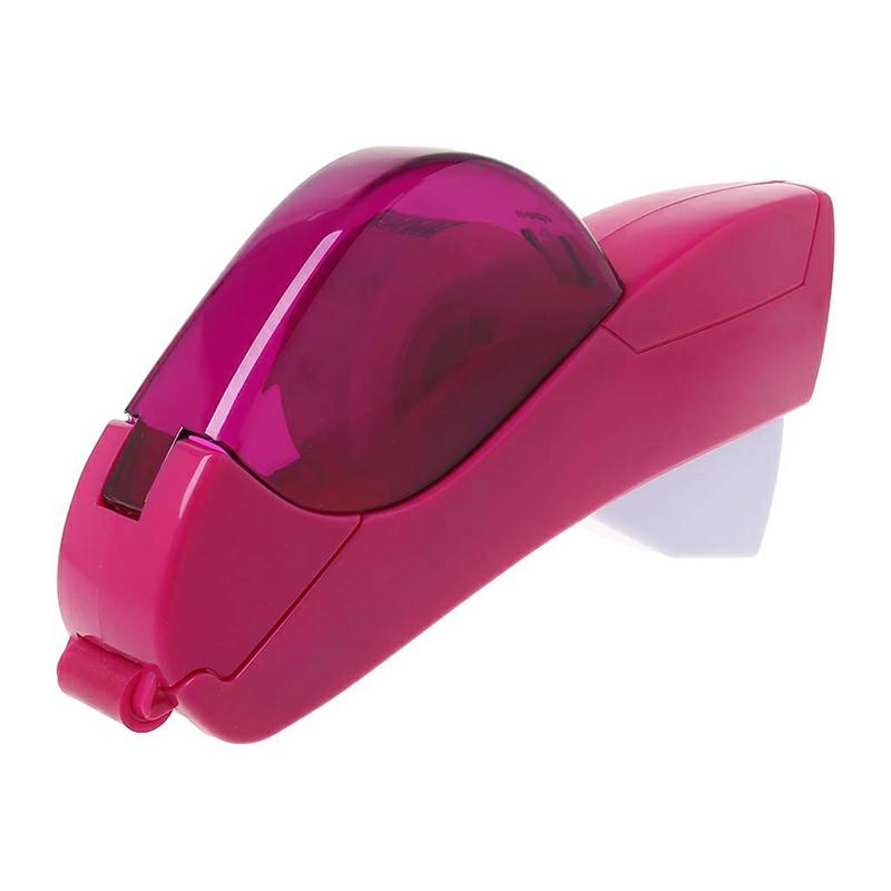 Automatic Tape Dispenser Handheld One Press Cutter For Gift Wrapping Scrap Booking Sealing Rose Red  |  Tapes & Adhesives Tapes & Adhesives Gray