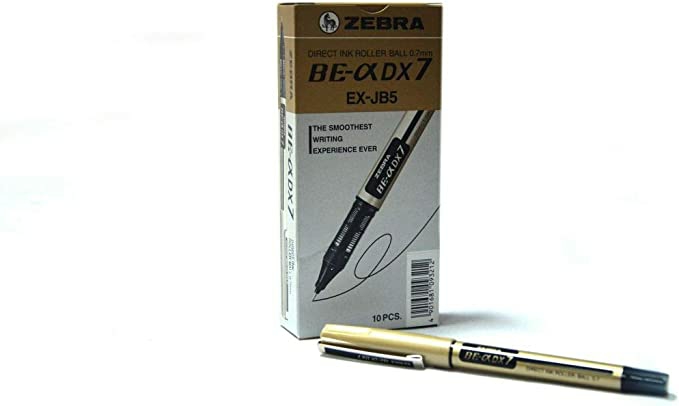 Be-Adx7 0.7Mm Black Ink Rollerball Pens Pack Of 10  |  Writing Instruments Writing Instruments Writing Instruments