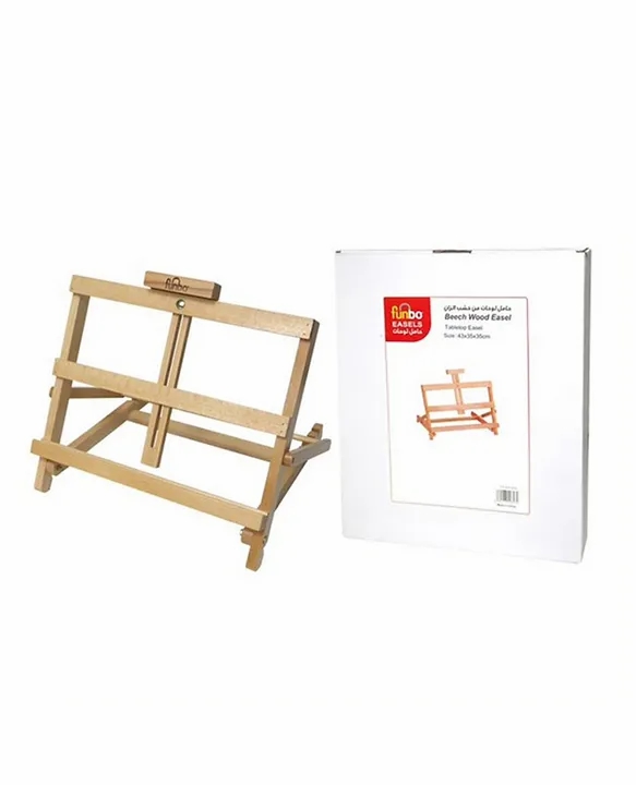 Beech Wood Table Top Painting Easel Size 43X35X35Cm  |  Boards & Easels Boards & Easels Boards & Easels