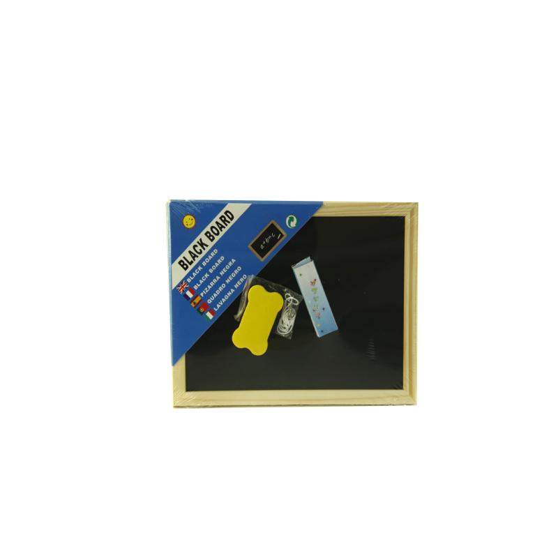 Black Board With Wooden Frame 21X27.5 Cm  |  Boards & Easels Boards & Easels Boards & Easels