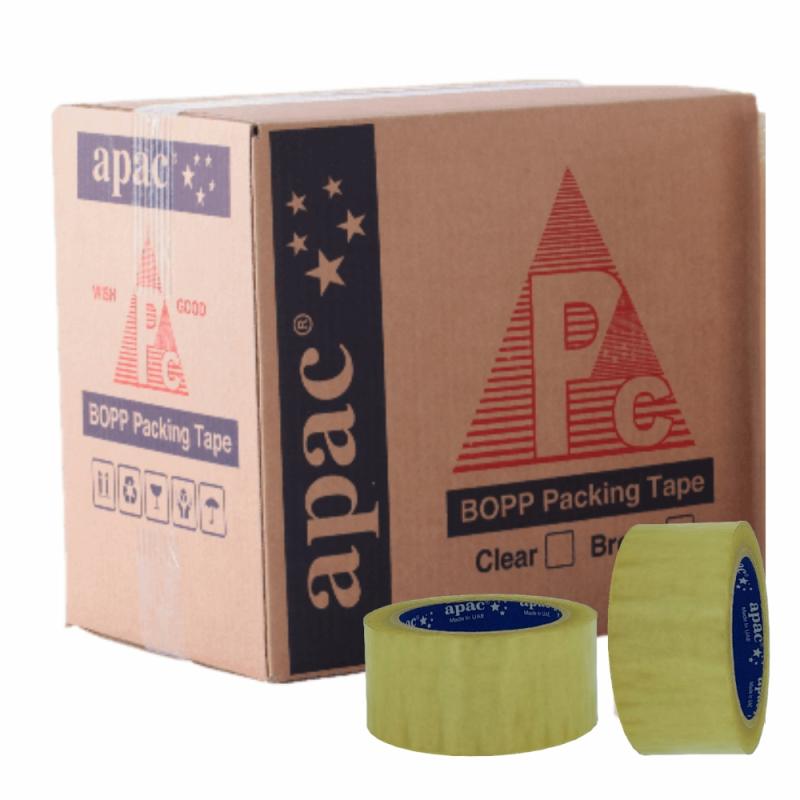 Carton Box Tape 45µ X 200 Yards X 48 Mm Clear 36 Rolls Clear Heavy Duty Packing Tape  |  Tapes & Adhesives Tapes & Adhesives Tapes & Adhesives