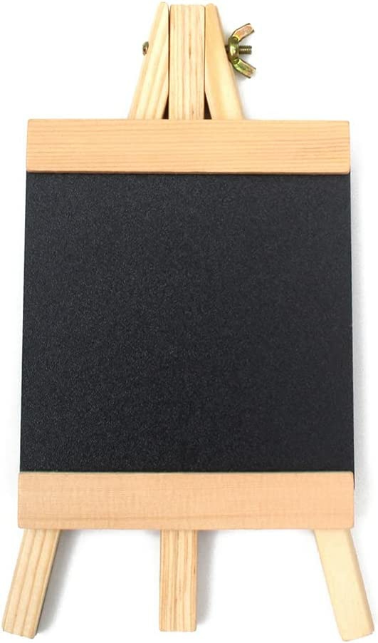 Chalkboard Small Black Board 12X23 Cm Tabletop Notice Board With Wooden Stand  |  Boards & Easels Boards & Easels Boards & Easels