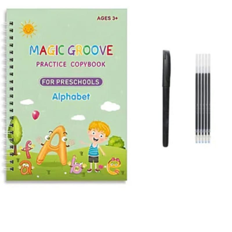 Children’s Magic-Copybooks Books Handwriting Practice Workbook Calligraphy Writing Exercise Books Alphabet  |  General Supplies General Supplies Addition Subtraction