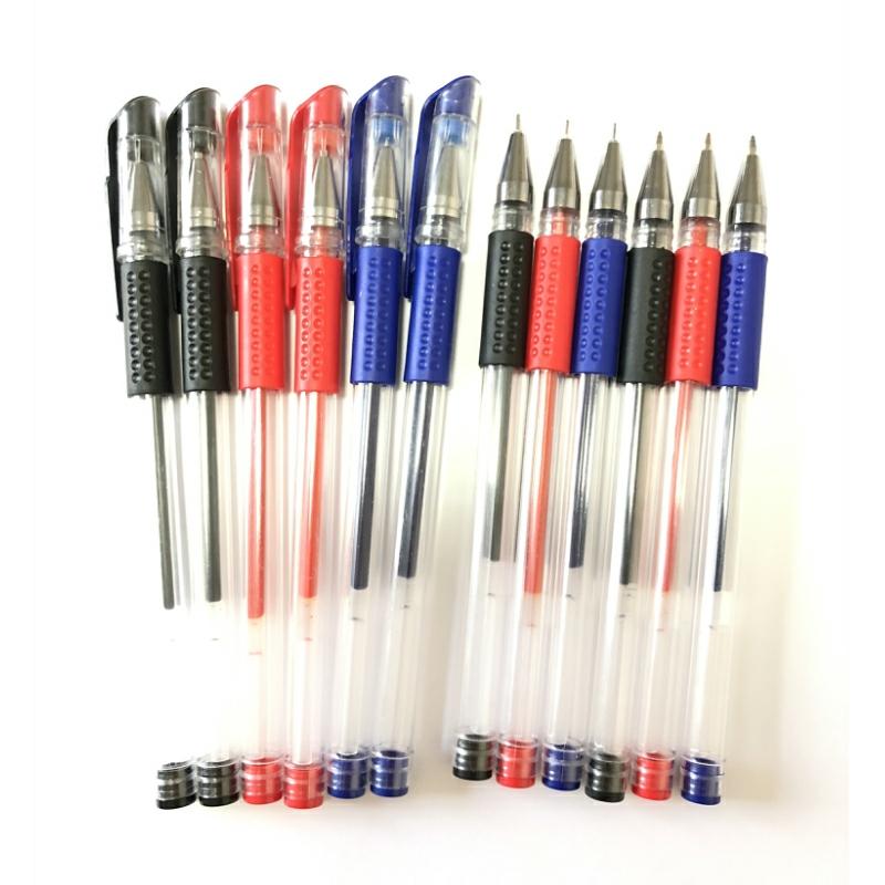 China Factory Manufacturer Wholesale Classic Oem Custom Plastic School Business Promotional Neutral Gel Ink Pen 0.5Mm Refill  |  Writing Instruments Writing Instruments Writing Instruments