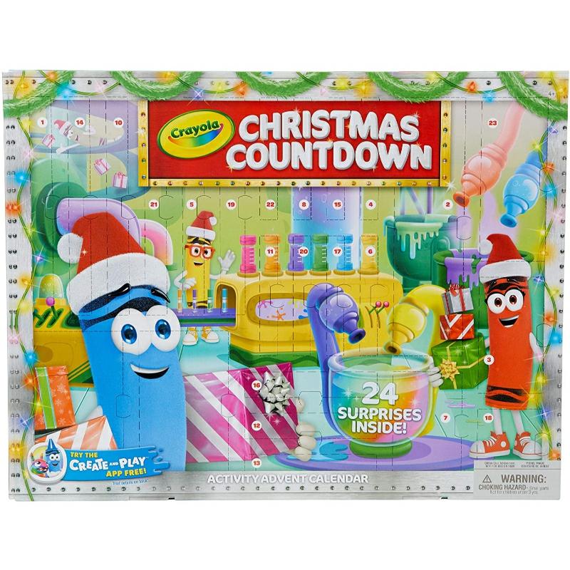 Christmas Countdown Advent Calendar, Multi-Colour  |  Art & Crafts Art & Crafts Art & Crafts