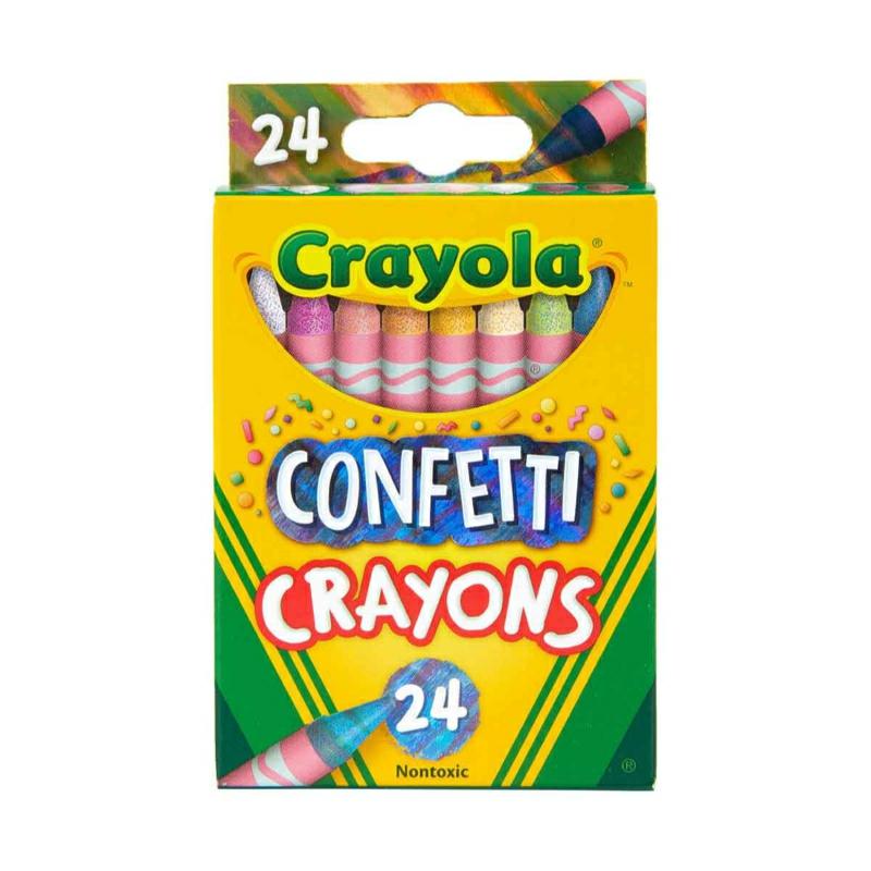 Confetti Crayons, 24 Count  |  Writing Instruments Writing Instruments Writing Instruments