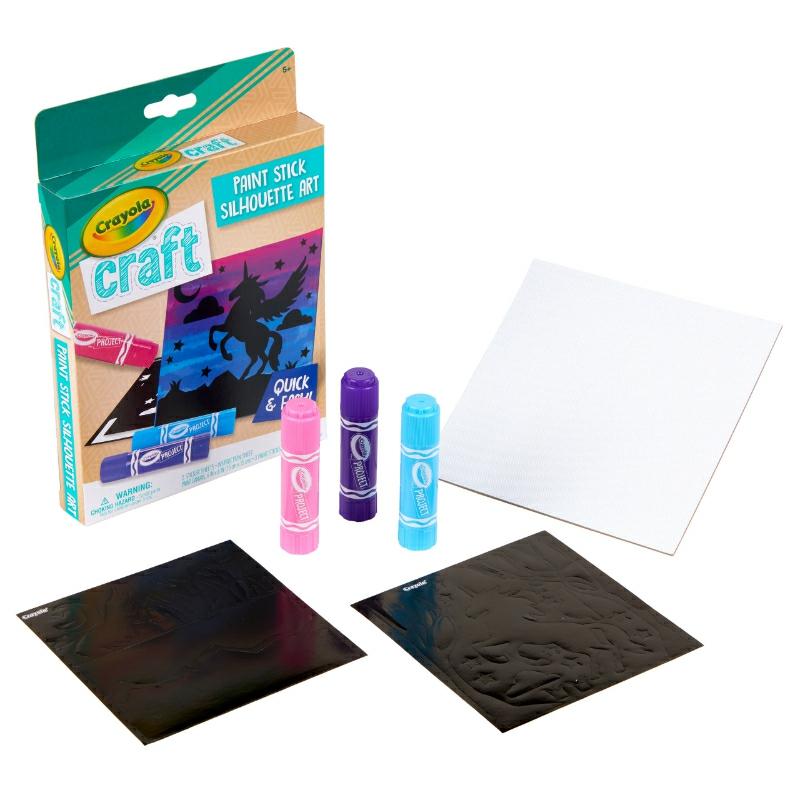 Craft, Paint Stick Silhouette Art, Set 2  |  Art & Crafts Art & Crafts Art & Crafts