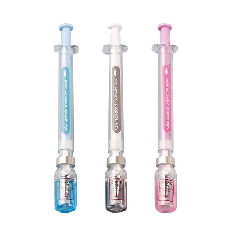 Creative Stationery Vaccination Syringe Design Gel Ink Pen ,0.38Mm Neutral  Injector Pen Multi  |  Writing Instruments Writing Instruments Multi